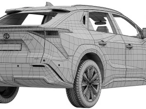 Toyota bZ4X 3D Model