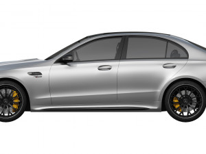 Mercedes-Benz C63S AMG E Performance 2023 3D Модель
