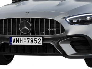 Mercedes-Benz C63S AMG E Performance 2023 3D Модель