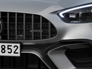 Mercedes-Benz C63S AMG E Performance 2023 3D Модель