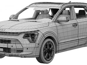 Kia Niro 2023 3D Model