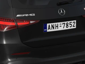 Mercedes-Benz C63 S AMG E Performance Estate 2023 3D Model
