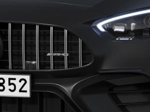 Mercedes-Benz C63 S AMG E Performance Estate 2023 3D Model