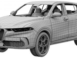 Alfa Romeo Tonale 2023 Modelo 3D