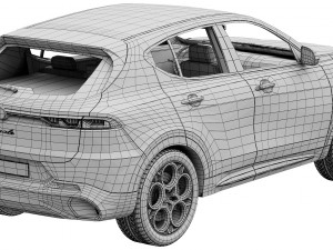 Alfa Romeo Tonale 2023 Modelo 3D