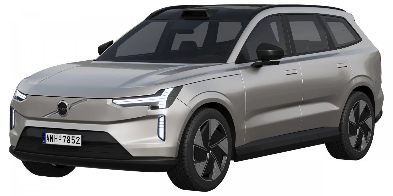 Volvo EX90 3D Model .c4d .max .obj .3ds .fbx .stl .blend