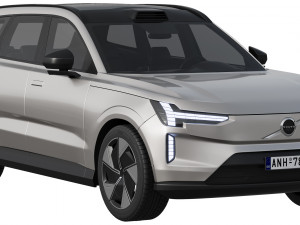 Volvo EX90 3D मॉडल