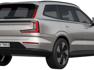 Volvo EX90 3D मॉडल
