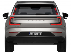 Volvo EX90 3D मॉडल
