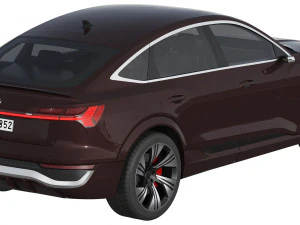 Audi Q8 Sportback e-tron 3D Model