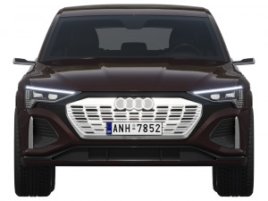 Audi Q8 Sportback e-tron 3D 모델
