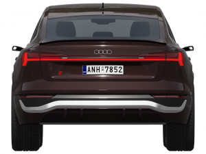 Audi Q8 Sportback e-tron 3D 모델