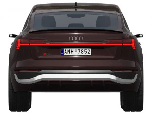 Audi Q8 Sportback e-tron 3D Model