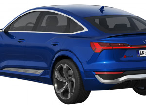 Audi SQ8 Sportback e-tron 3D 모델