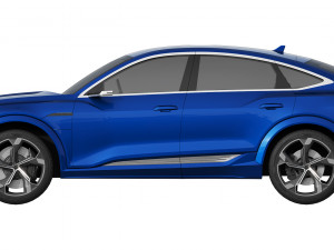 Audi SQ8 Sportback e-tron 3D 모델