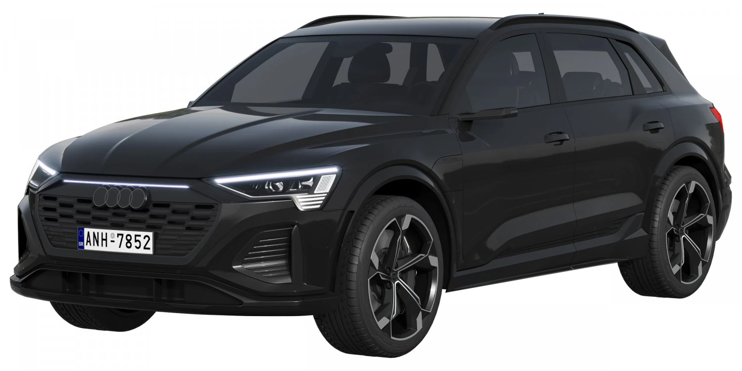 Audi SQ8 e-tron 3D Model .c4d .max .obj .3ds .fbx .stl .blend