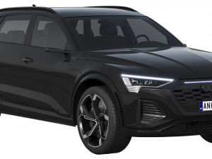 Audi SQ8 e-tron Modelo 3D