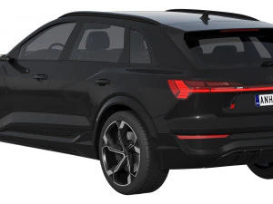 Audi SQ8 e-tron 3D Model