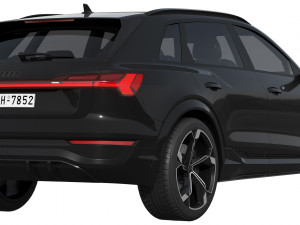 Audi SQ8 e-tron Modelo 3D