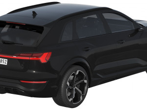 Audi SQ8 e-tron Modelo 3D