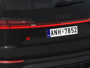 Audi SQ8 e-tron 3D Model