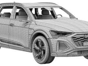 Audi SQ8 e-tron Modelo 3D