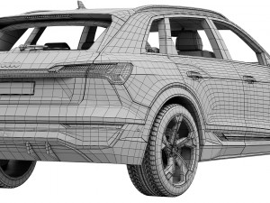 Audi SQ8 e-tron Modelo 3D