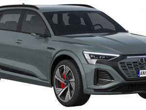 Audi Q8 e-tron 3D 模型
