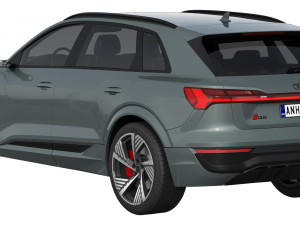 Audi Q8 e-tron 3D 模型
