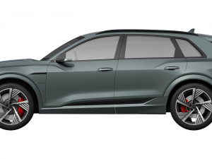 Audi Q8 e-tron 3D 模型
