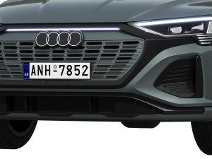 Audi Q8 e-tron 3D 模型