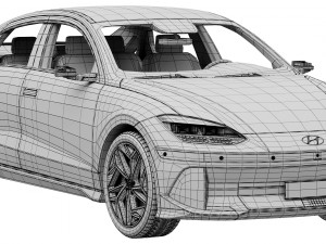 Hyundai Ioniq 6 Modello 3D