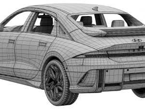 Hyundai Ioniq 6 Modello 3D