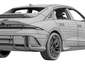 Hyundai Ioniq 6 Modello 3D