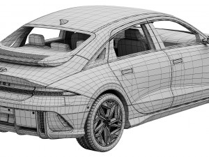 Hyundai Ioniq 6 Modello 3D