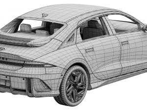 Hyundai Ioniq 6 3D Model