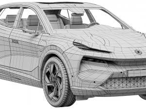 Lotus Eletre 3D-Modell