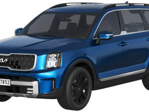 Kia Telluride 2023 Modelo 3D