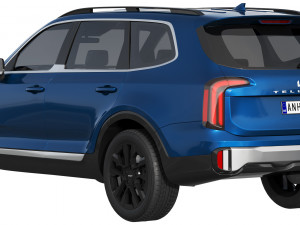 Kia Telluride 2023 3D Модель