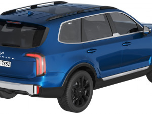 Kia Telluride 2023 3D Модель