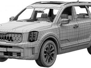 Kia Telluride 2023 3D Модель