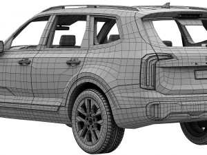 Kia Telluride 2023 3D Модель