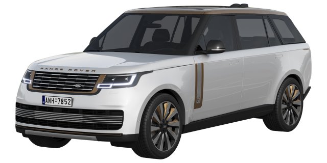 Land Rover Range Rover SV LWB Serenity 2022 3D 모델 .c4d .max .obj .3ds .fbx .stl .blend 
