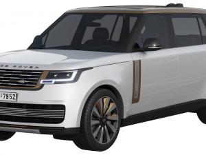 Land Rover Range Rover SV LWB Serenity 2022 3D Model