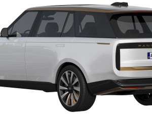 Land Rover Range Rover SV LWB Serenity 2022 3D 모델