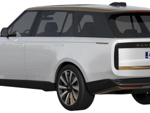 Land Rover Range Rover SV LWB Serenity 2022 3D Model
