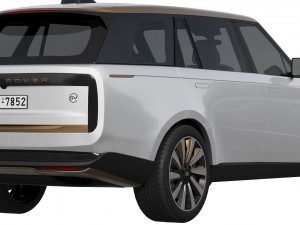 Land Rover Range Rover SV LWB Serenity 2022 3D 모델