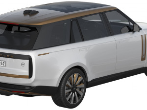 Land Rover Range Rover SV LWB Serenity 2022 3D 모델