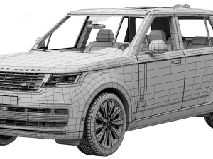 Land Rover Range Rover SV LWB Serenity 2022 3D 모델