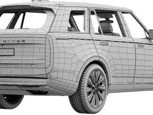 Land Rover Range Rover SV LWB Serenity 2022 3D 모델